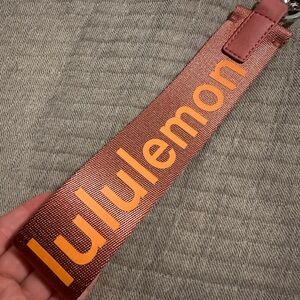 Lululemon Never Lost Keychain